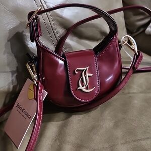 Juicy Couture Deep Red Mini Bag
